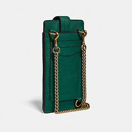 COACH Turnlock Chain Phone Crossbody 93979 Coach bag phone pouch