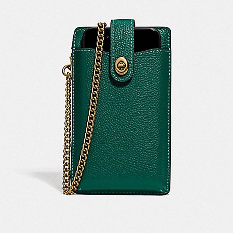 COACH Turnlock Chain Phone Crossbody 93979 Coach bag phone pouch