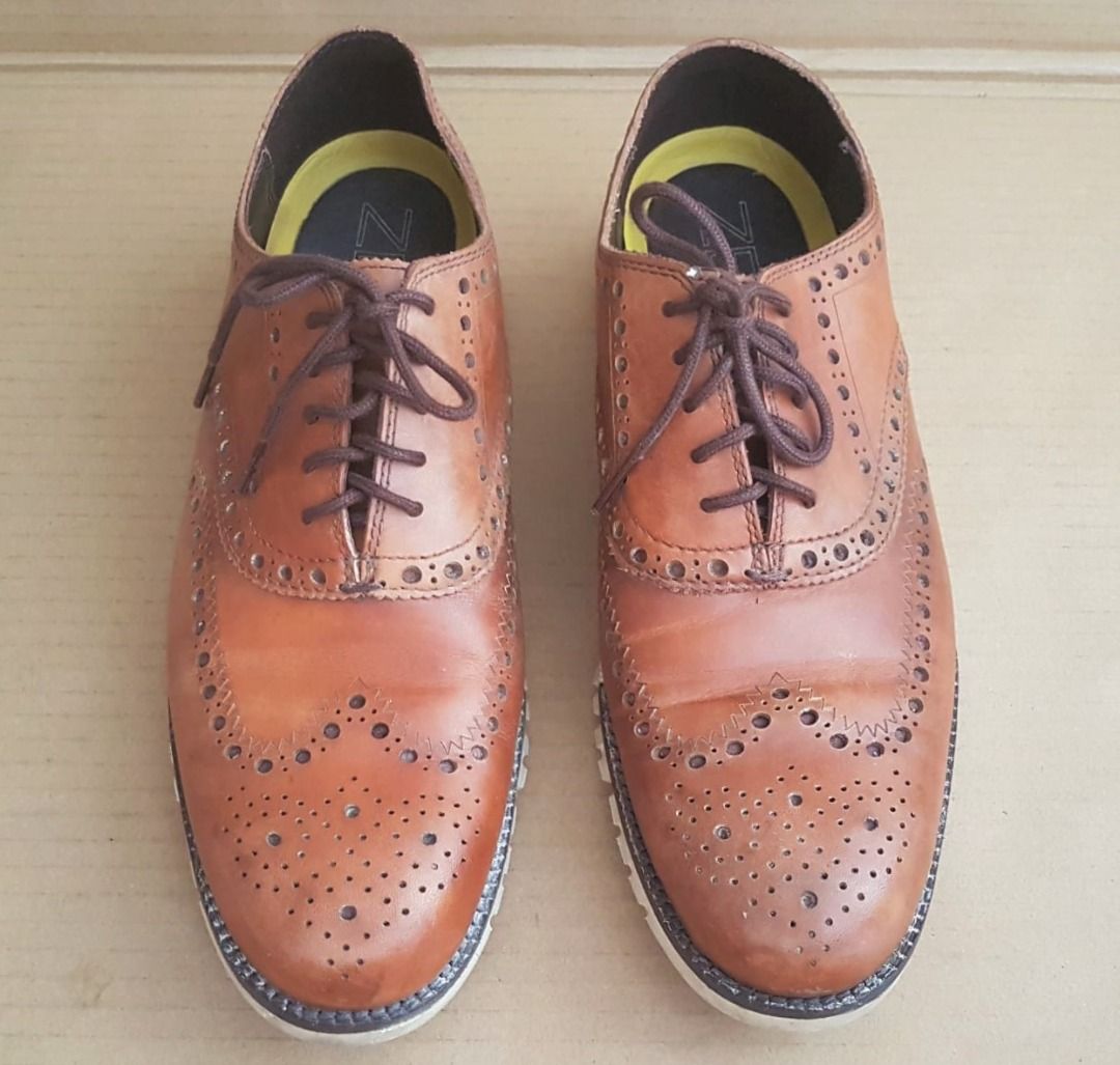 Cole Hann ZEROGRAND Wingtip Oxford Shoes pour homm US 9 EU 42