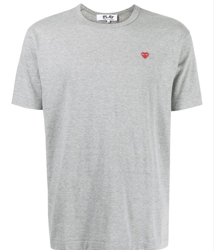 COMME DES GARCONS PLAY Classic Tee With Mini Red Emblem Men
