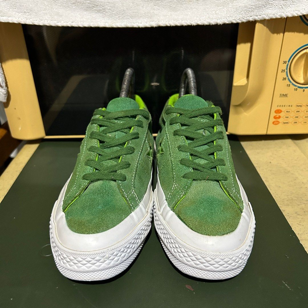 Converse one star ox mint green store