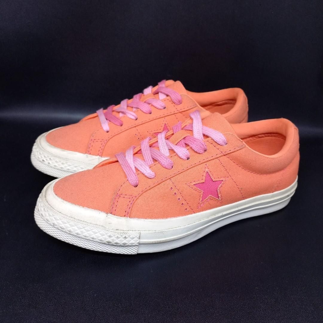 Sepatu sales converse orange