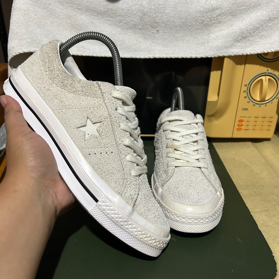 CONVERSE ONE STAR SUEDE Women s Fashion Footwear Sneakers on