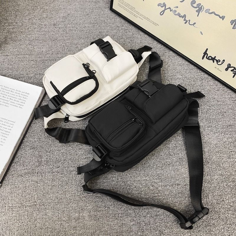 Crossbody Mesh Pouch Bag Men s Chest Bag Outdoor Travel Nylon