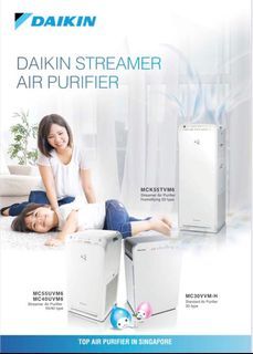 Daikin Air Purifier Streamer Humidifier