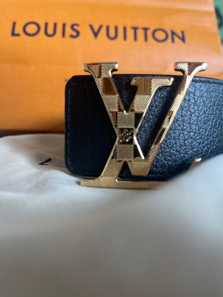 Louis Vuitton - Damier Print 40mm Reversible - Onyx - Men - Belt - Luxury