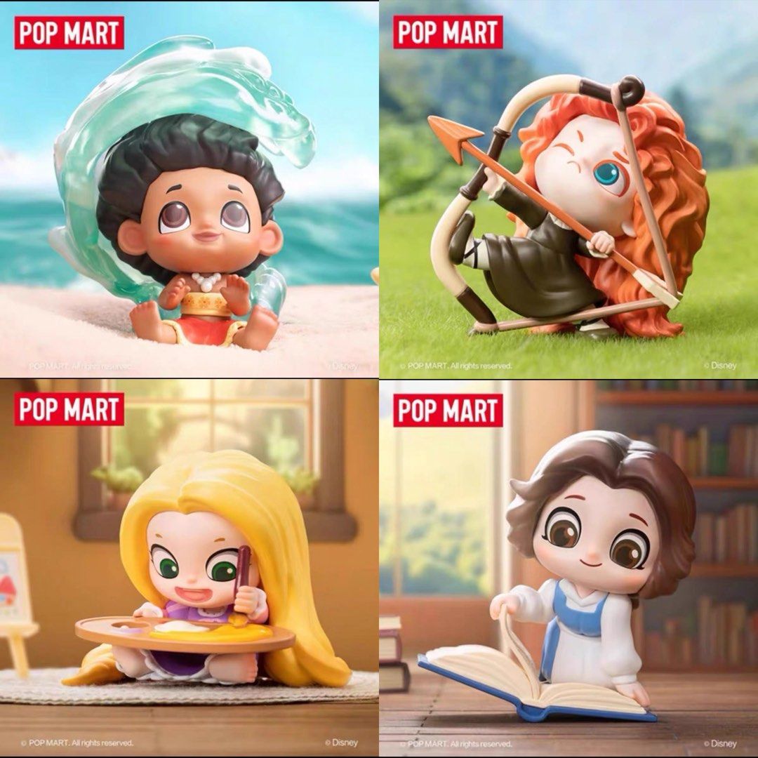 Pop Mart Disney Princess 100th Anniversary Back to Childhood Confirmed  Blind Box