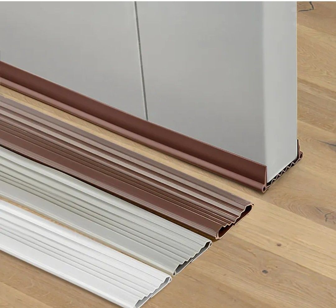 3 x Door bottom gap blocker/stopper, Furniture & Home Living, Security