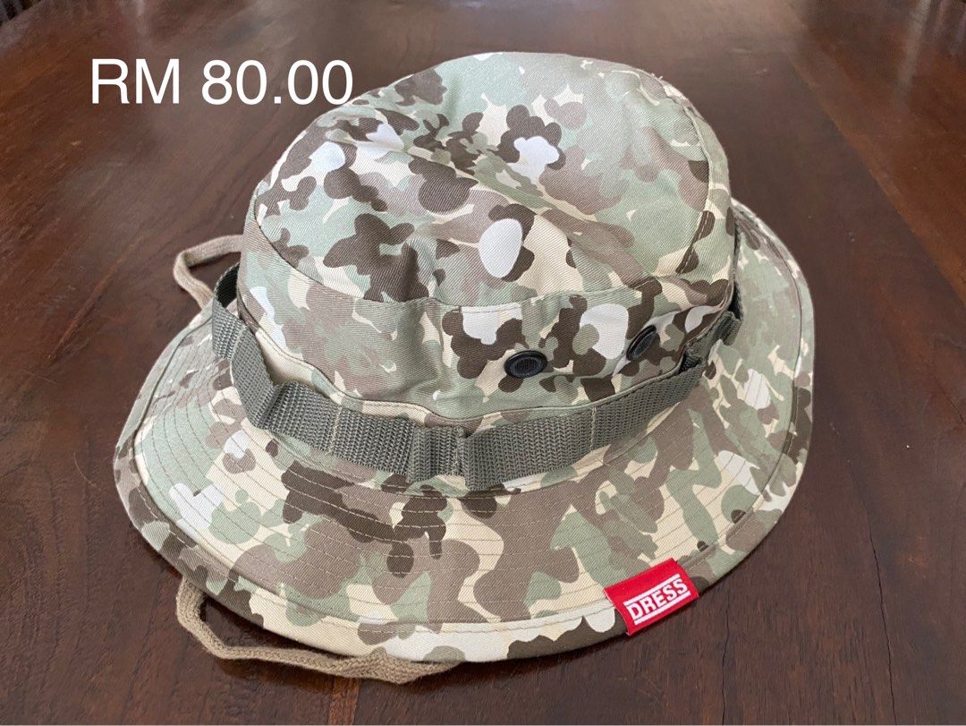 Dress Japan Fishing Camo Bucket Hat / Boonie, Men's Fashion, Watches &  Accessories, Cap & Hats on Carousell