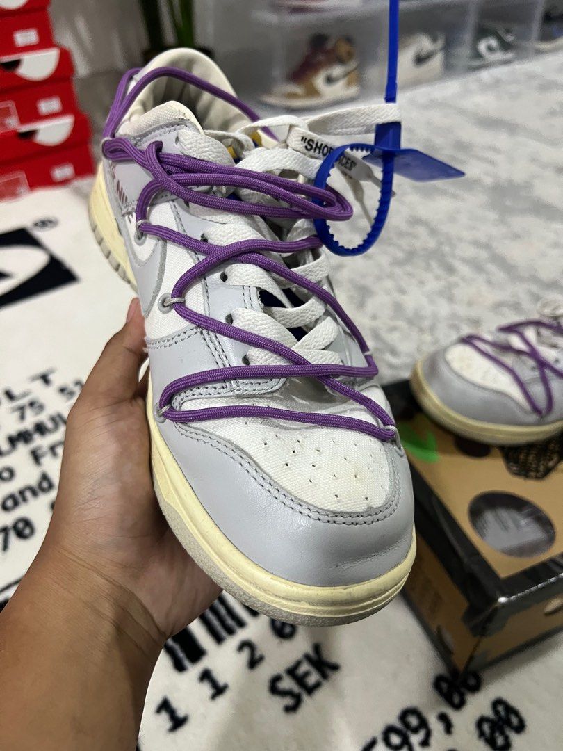 NIKE × Off White Dunk Low Lot 48/50
