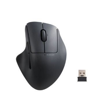 ELECOM Wireless 2.4GHz Silent Mouse/ Anti-Bacterial Mouse/ Ergonomic ...
