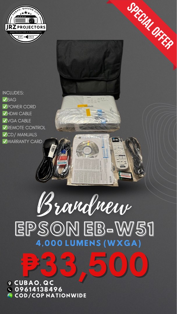 EPSON PROJECTORS on Carousell