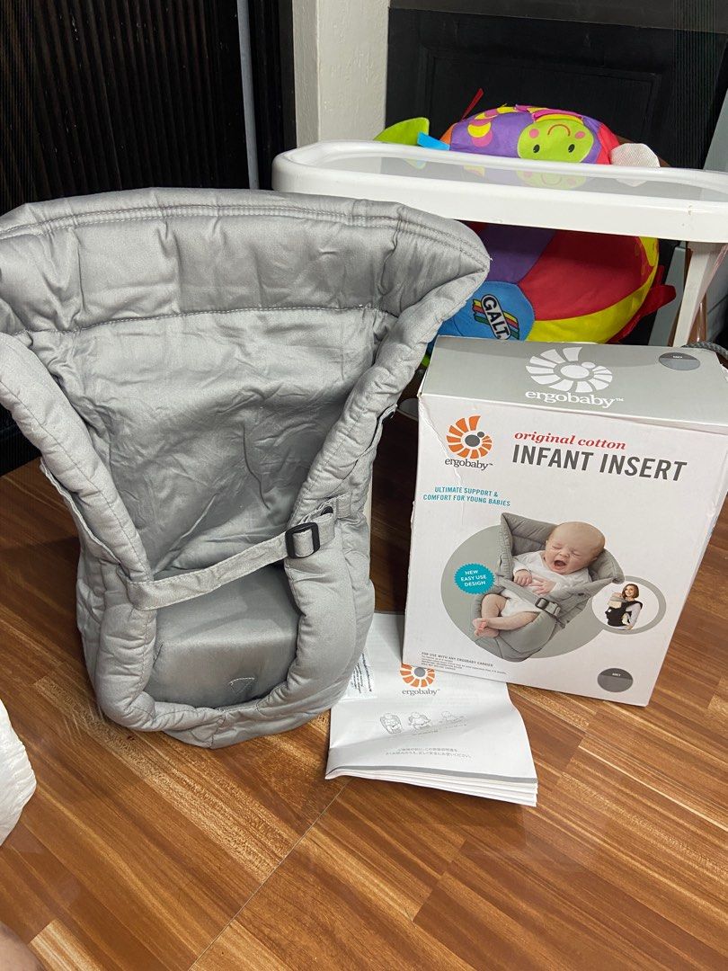 When to use infant insert ergo sales