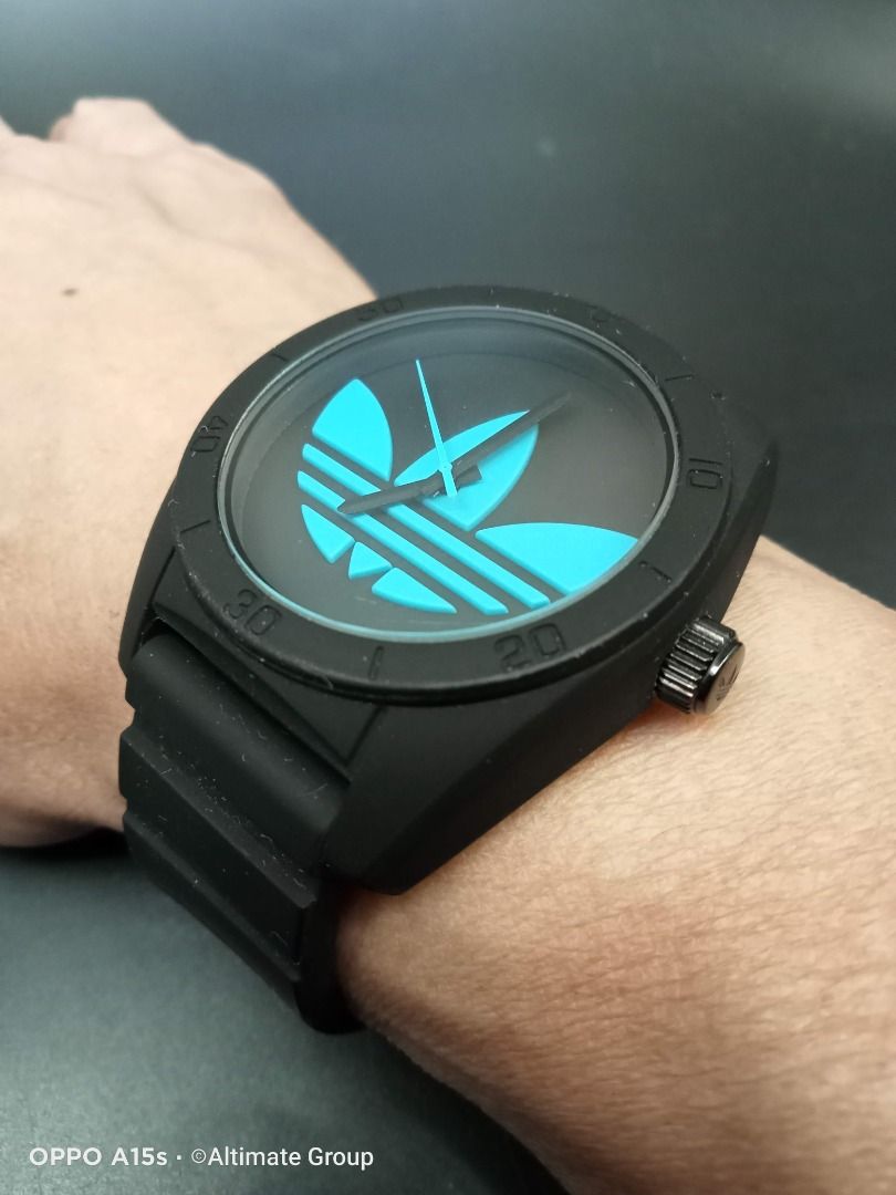 Adidas santiago watch black store