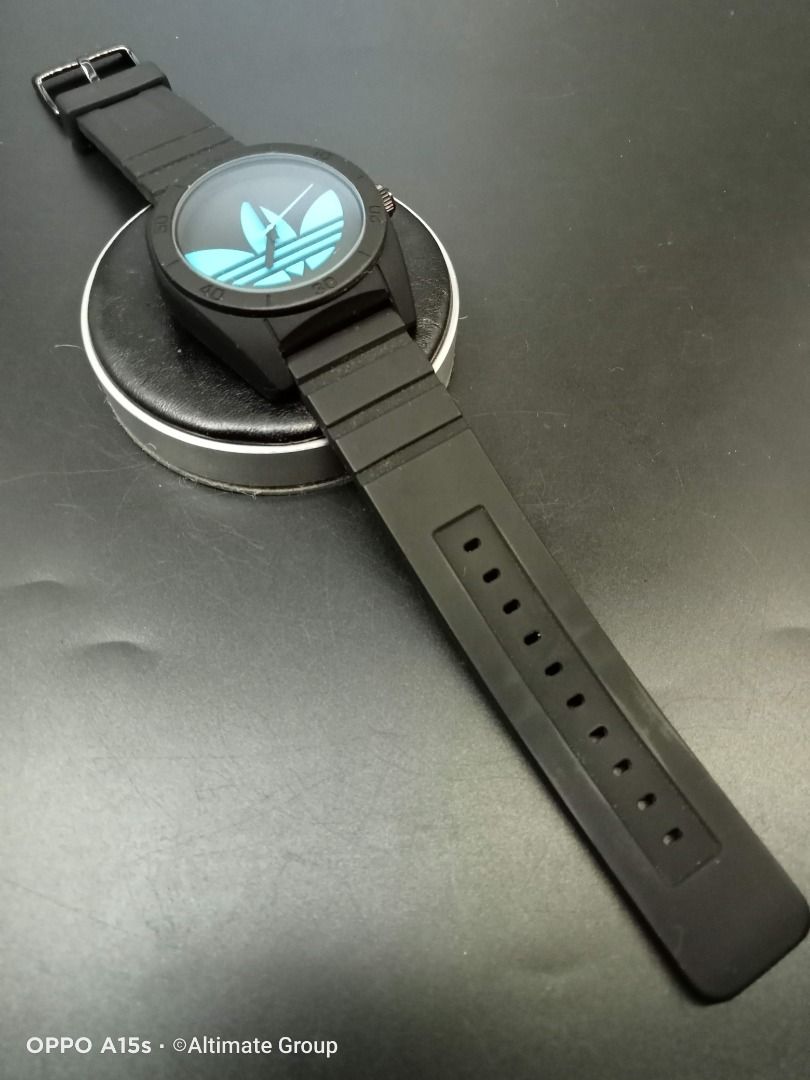 FAST DEAL Circa 2010 Adidas Santiago Black ADH 2877 Quartz Watch