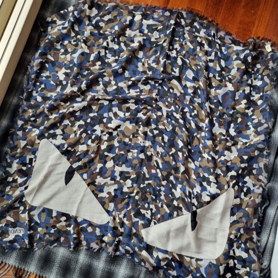 Fendi monster shop scarf