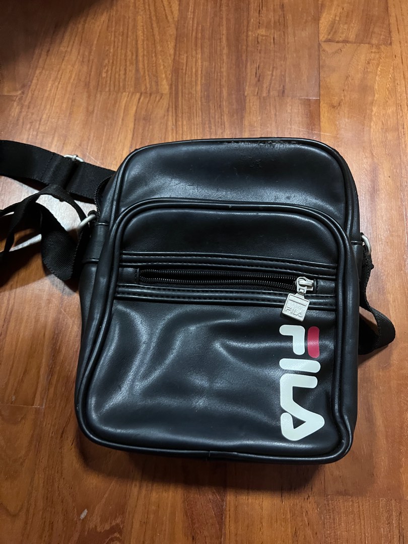 Fila leather sling 2025 bag