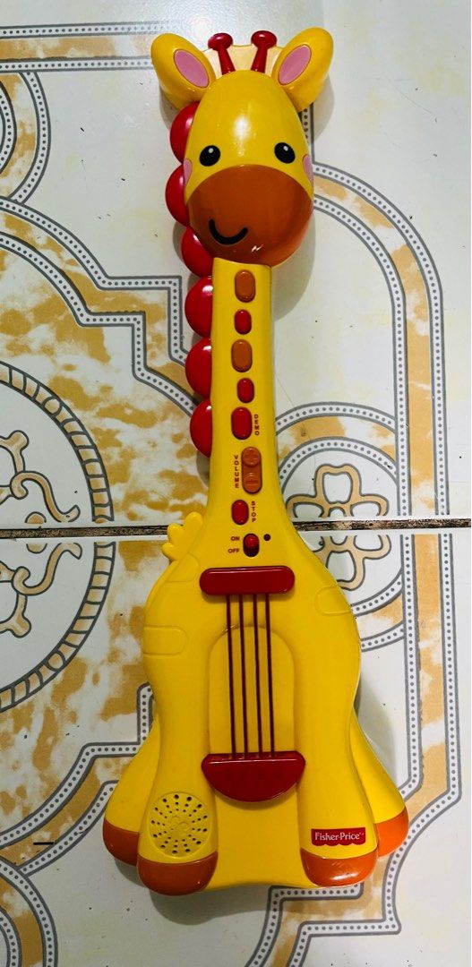 Fisher price giraffe guitar new arrivals