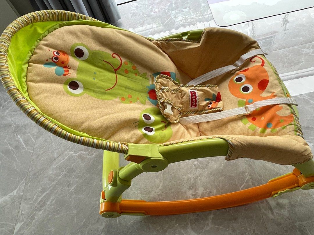 Fisher price frog rocker sale