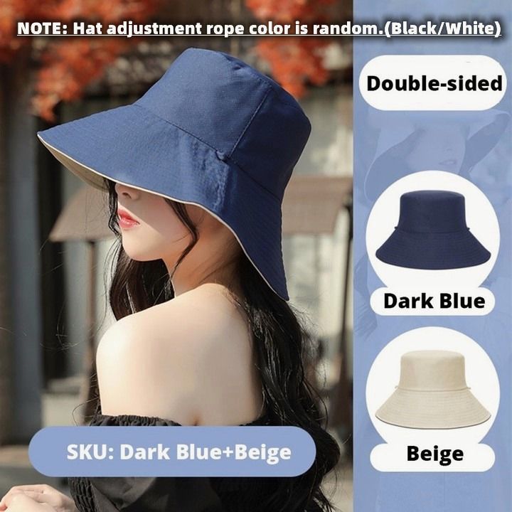 Foldable Bucket Hat Fishing Hat Unisex Wide Sun Cap Soft Cotton & Polyester  Fabric Windproof for Hiking Camping, Women's Fashion, Watches & Accessories,  Hats & Beanies on Carousell