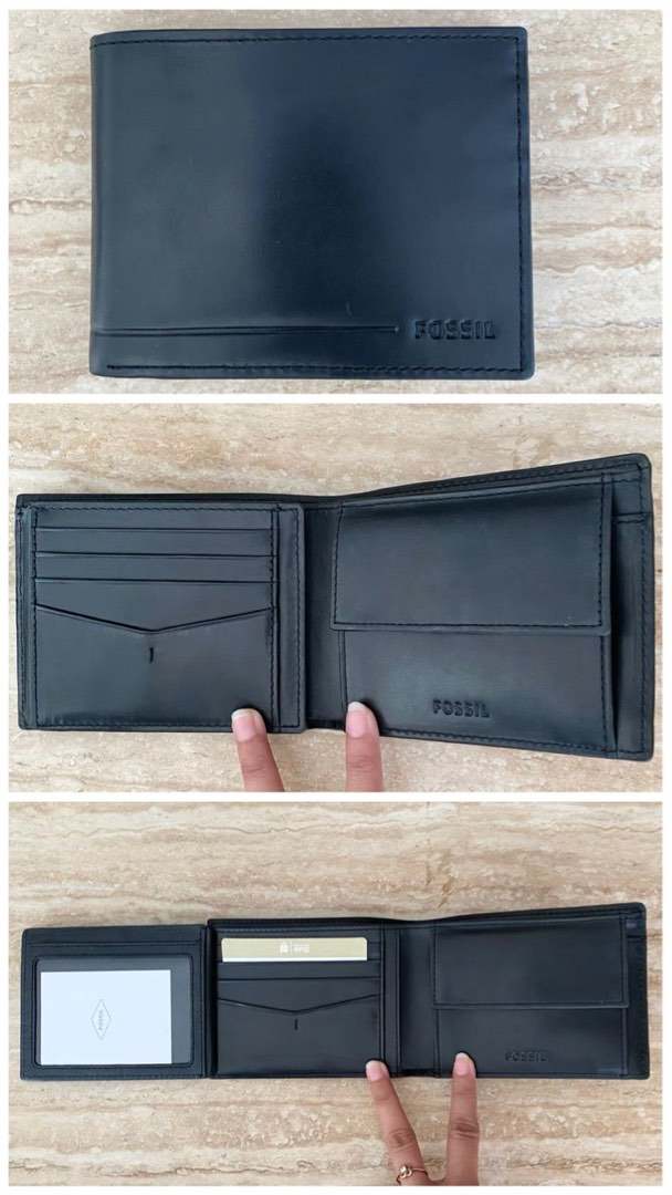 Fossil Wallets Fossil Allen Rfid Traveler Fossil Allen Intel