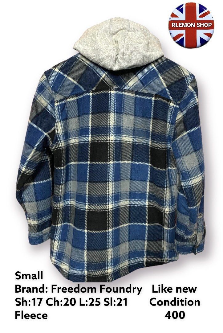 Freedom Foundry Checkered Hoodie Jacket Men s Fashion Coats Jackets and Outerwear on Carousell