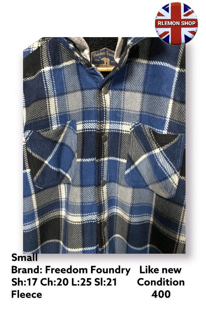 Freedom Foundry Checkered Hoodie Jacket Men s Fashion Coats