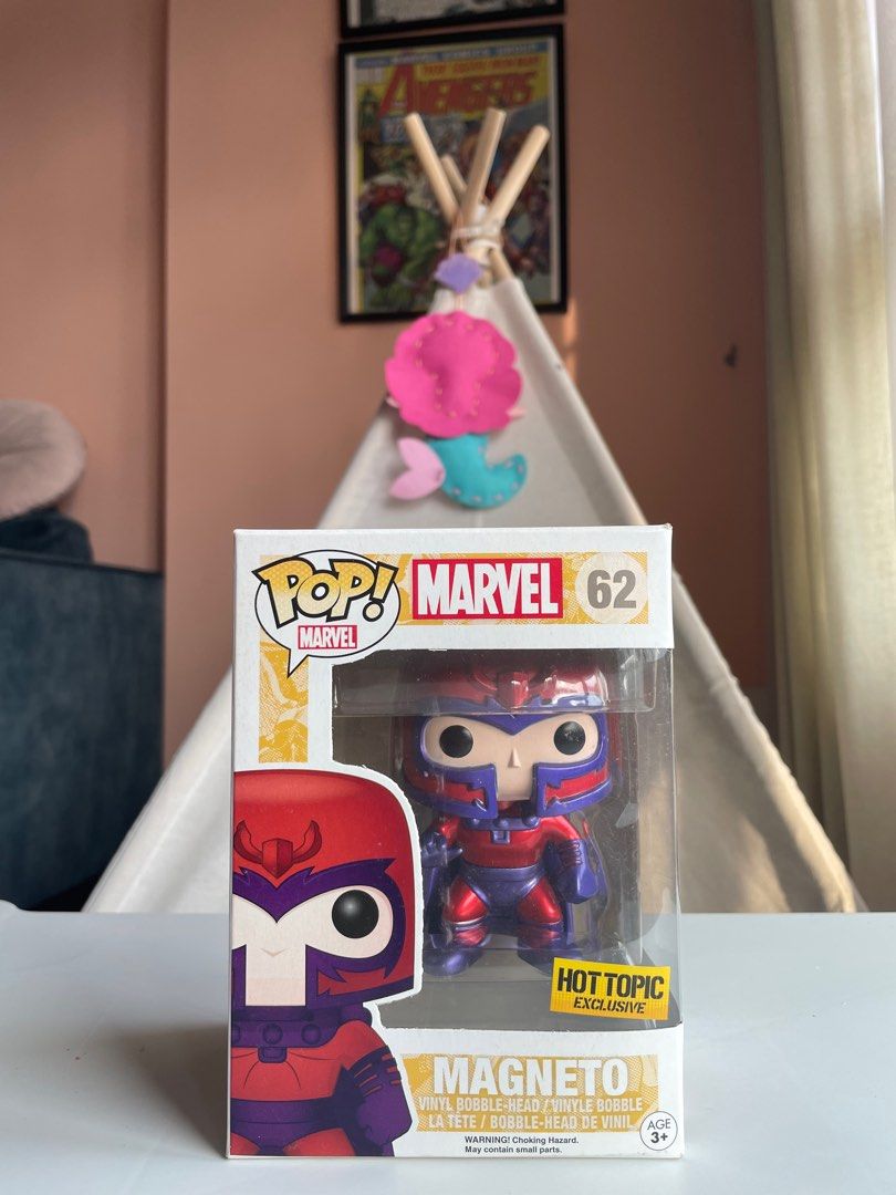 Metallic magneto funko best sale pop