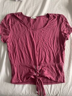 Garage crop tee