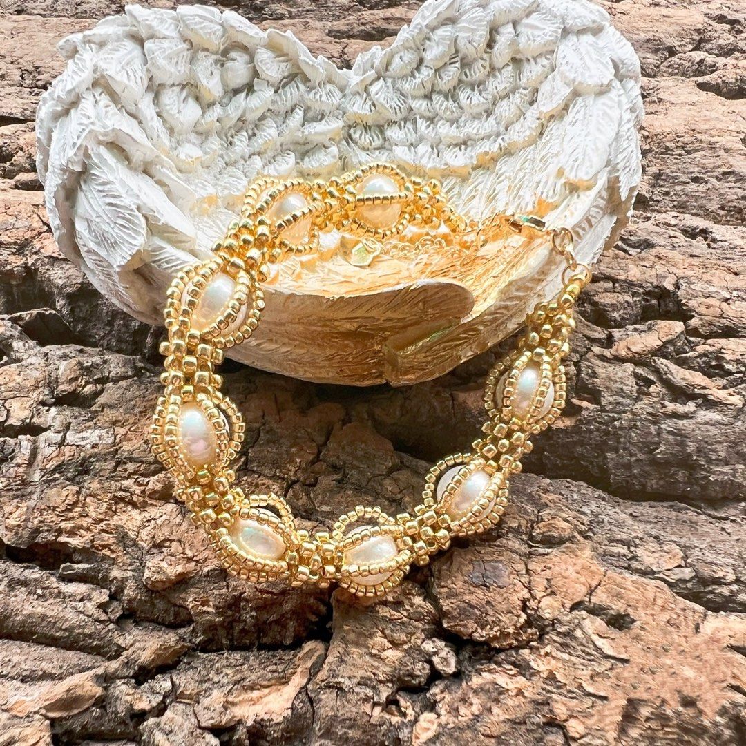 Gold lace clearance bracelet