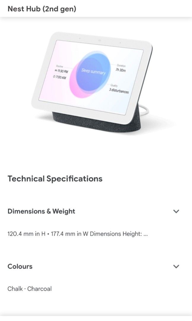 Google Nest Hub 2nd Gen, Mobile Phones & Gadgets, Other Gadgets on