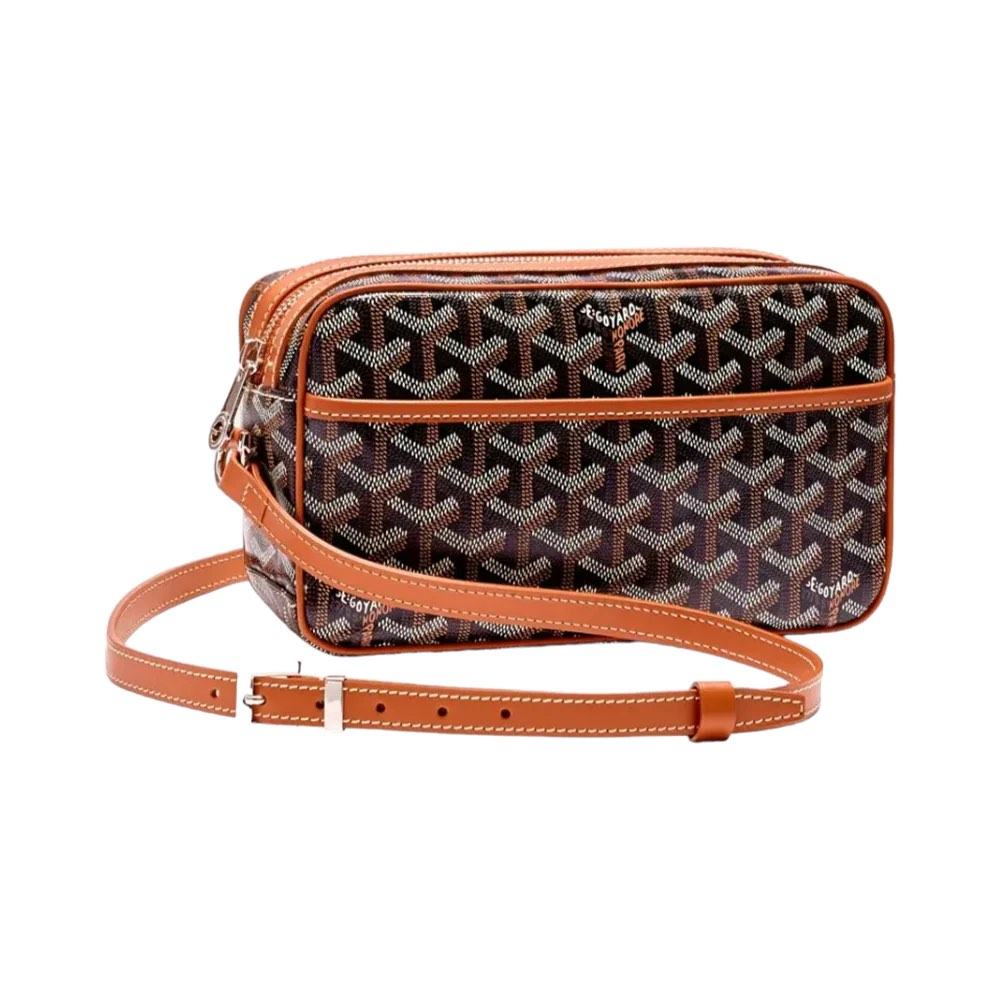 Goyard cap vert crossbody bag (camera bag) PM bag black & tan, 其他, 其他