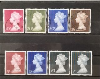 Great Britain QEII portrait series to £1 with extra £1