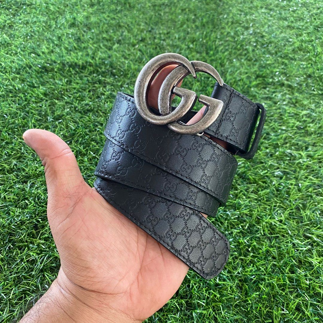 Gucci sales embossed belt