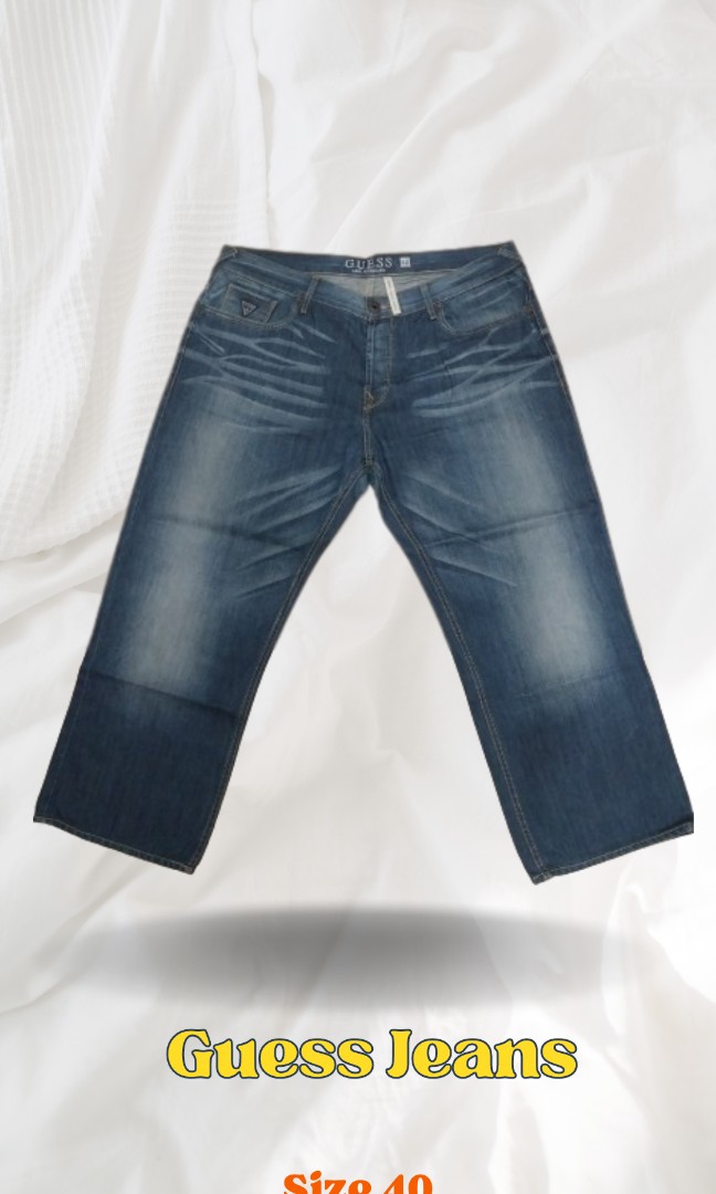 Guess pants, Women's Fashion, Bottoms, Jeans on Carousell