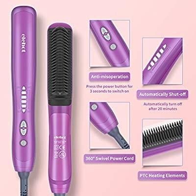 Elehot top straightening brush