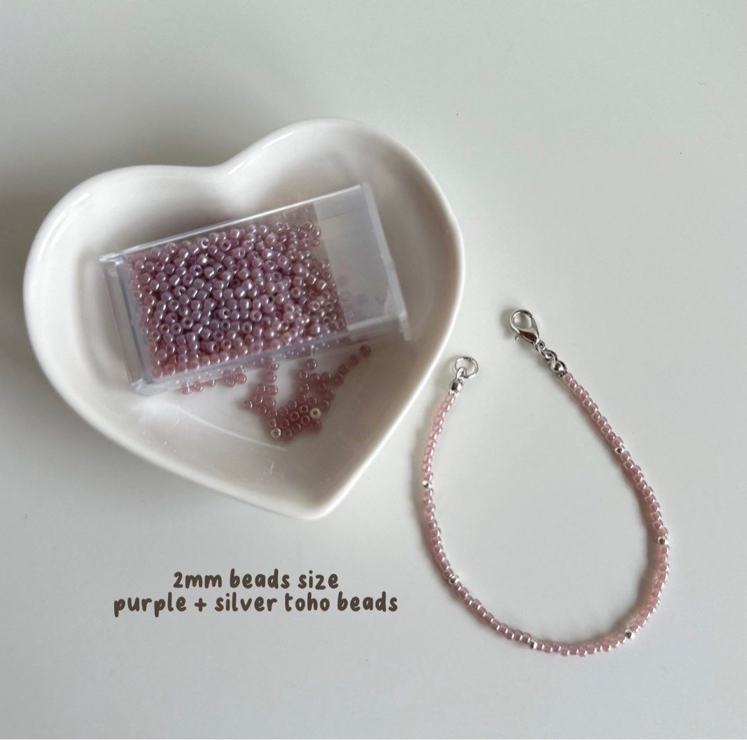 Dainty beaded bracelets best sale