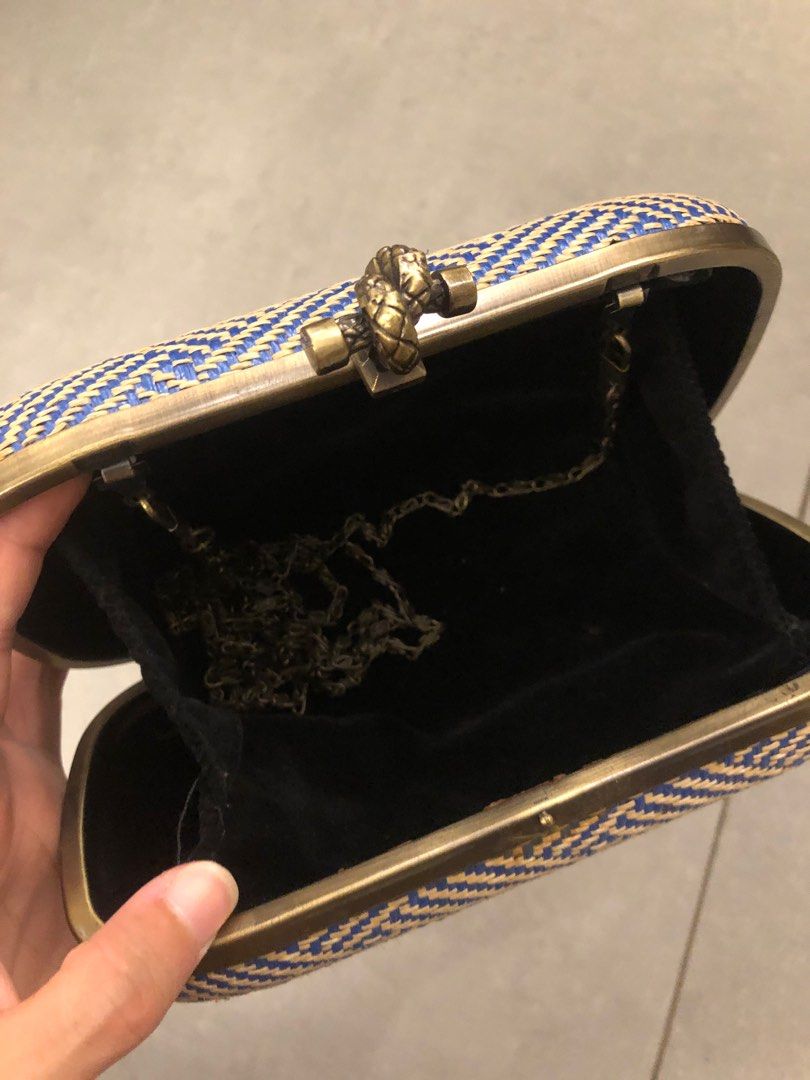 Rattan clutch purse outlet