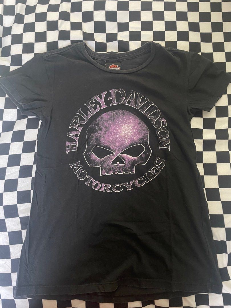 HARLEY WOODSTOCK, Women's Fashion, Tops, Shirts on Carousell