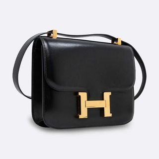 Hermes 35cm Birkin Bag, Buffle Skipper Chestnut Brown Marron Glace