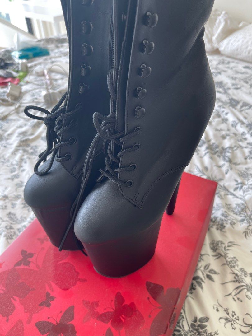 Sexy discount platform boots