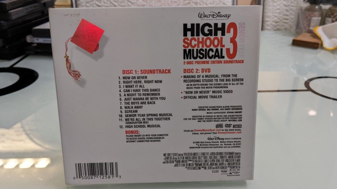 High School Musical 3 Senior Year 2-Disc Soundtrack + DVD, 興趣及