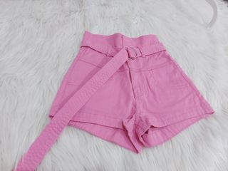 H&M denim pink pants | Celana Pendek | Hot pants | Denim pants