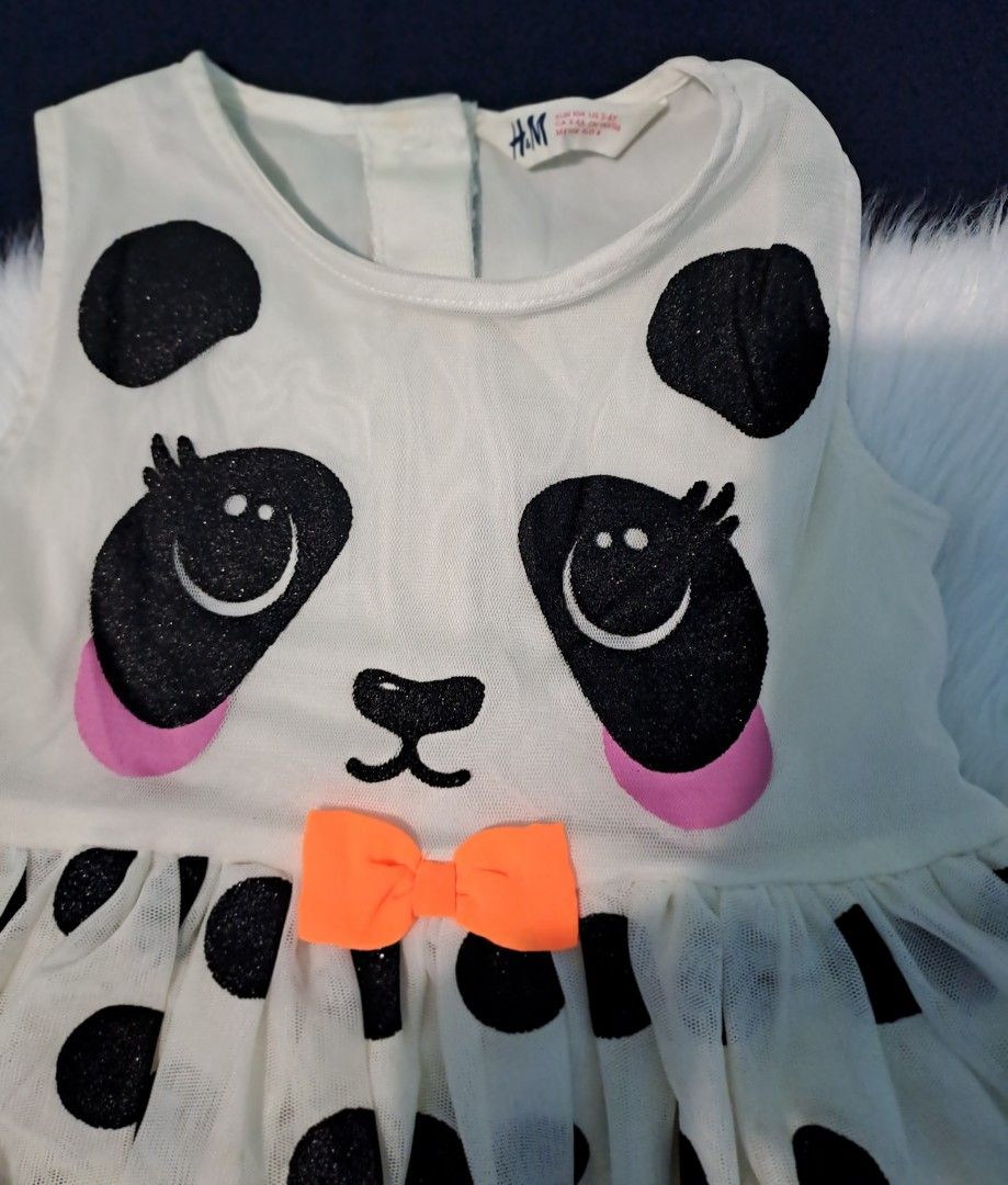H M Polka Dots Panda Dress Babies Kids Babies Kids Fashion