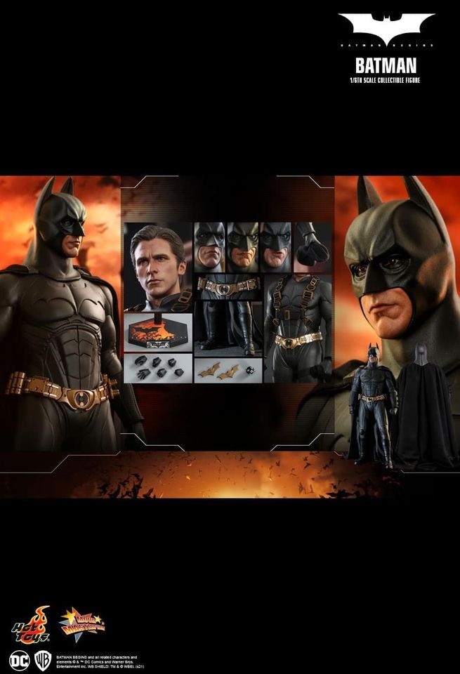 Hot Toys Batman Batman Begins Hot toys Exclusive MMS595 MISB