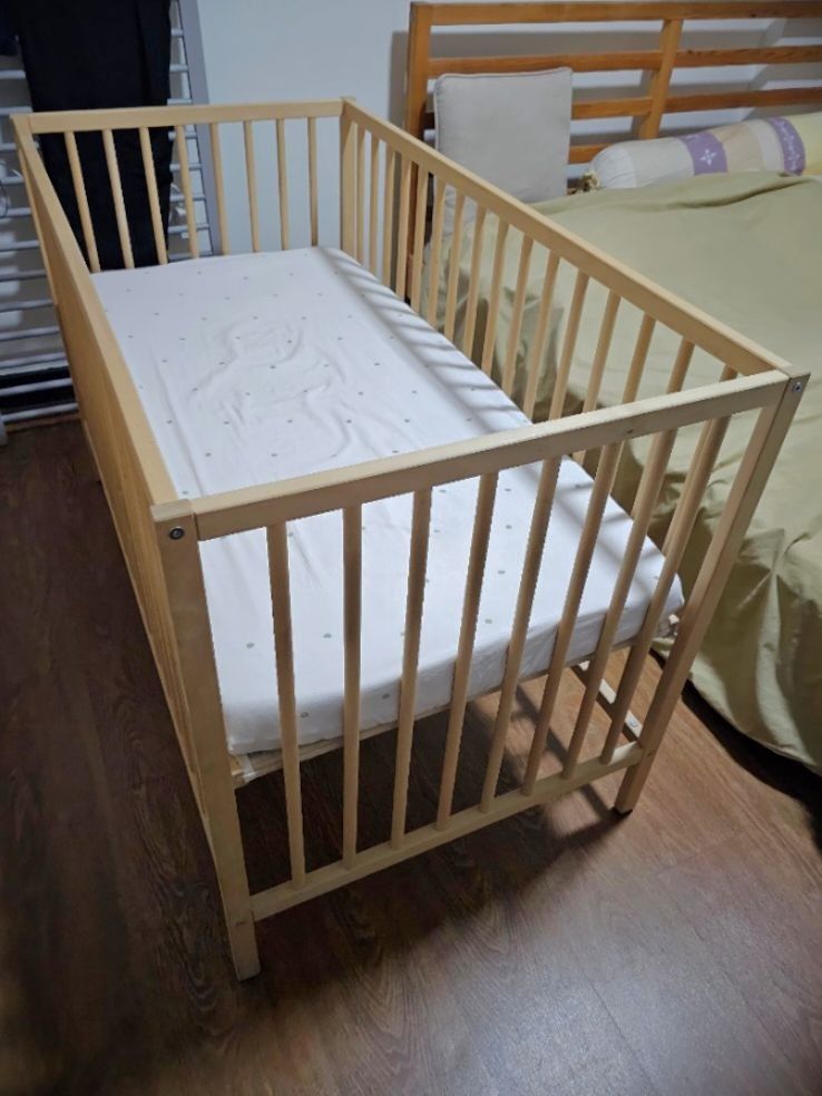 Ikea Baby Cot, Babies & Kids, Baby Nursery & Kids Furniture, Cots ...