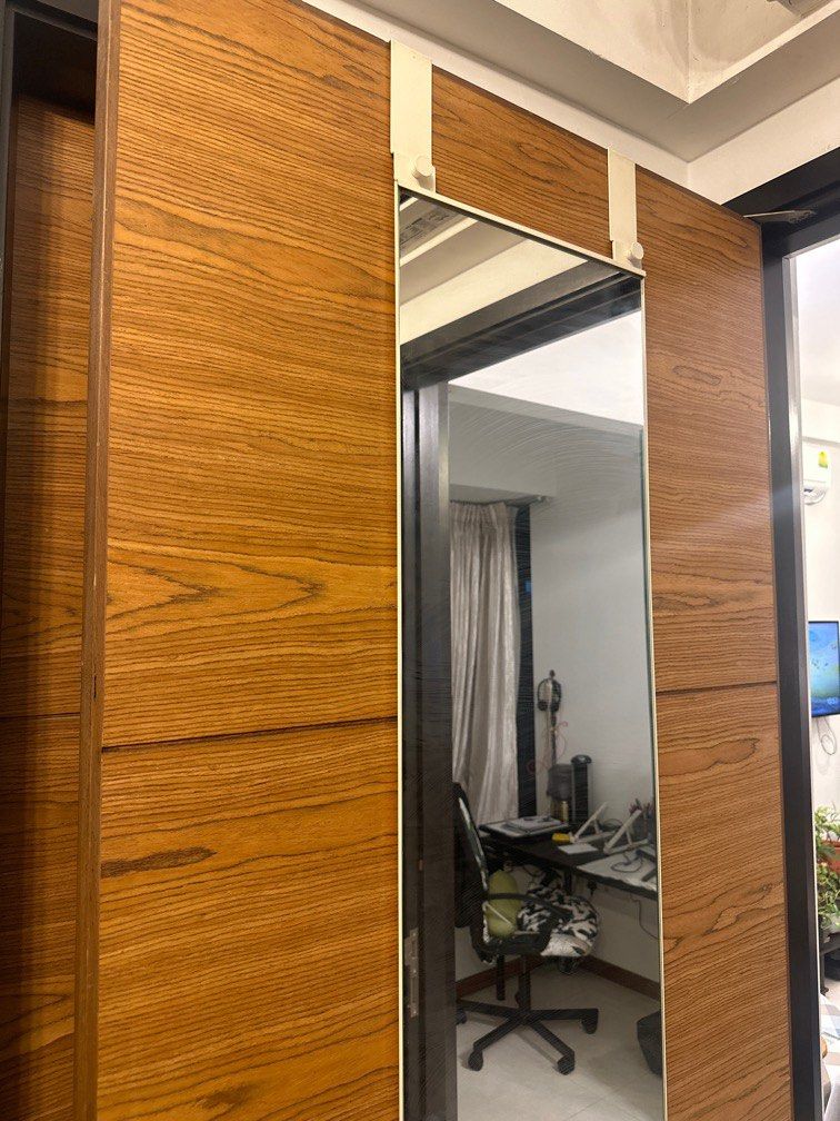 IKEA door hanging mirror, Furniture & Home Living, Home Decor, Mirrors