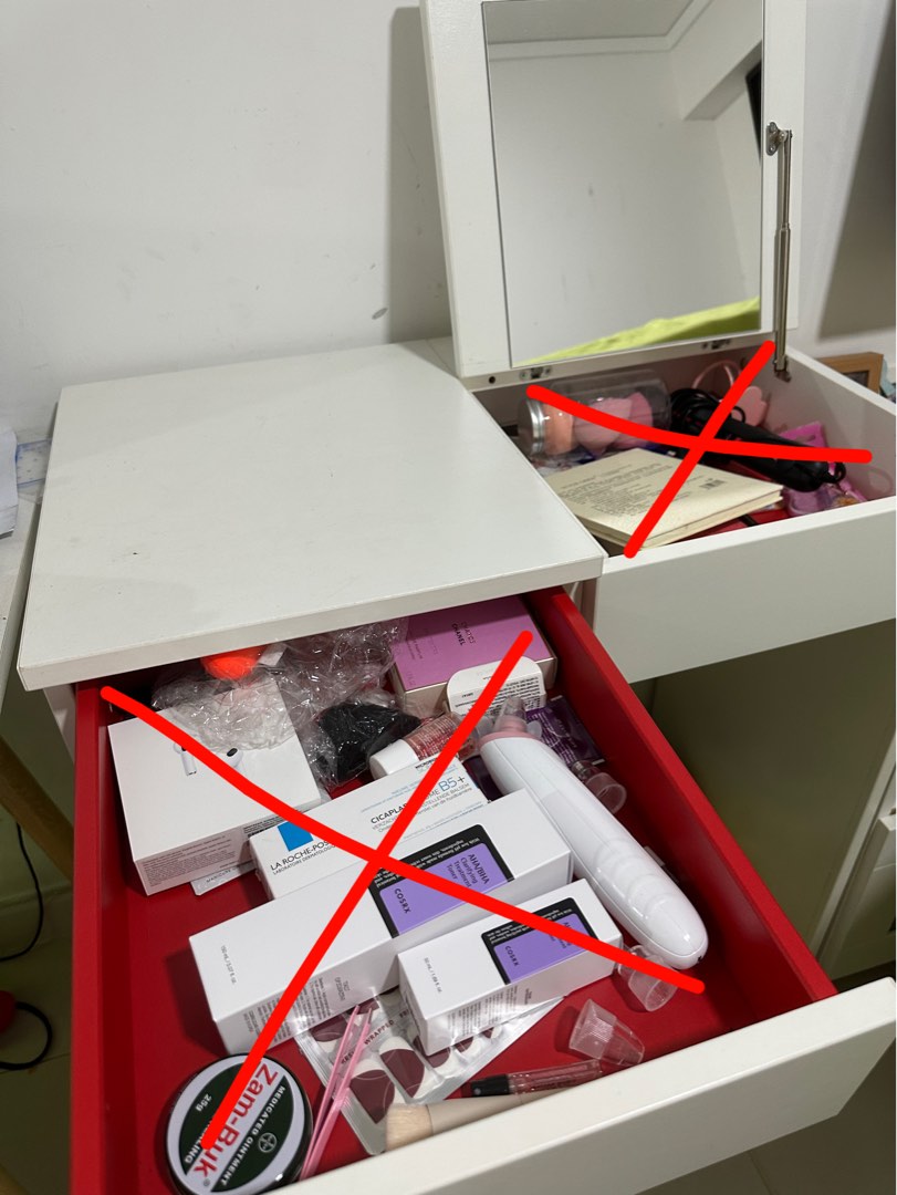 Ikea Make up Table, Furniture & Home Living, Furniture, Shelves