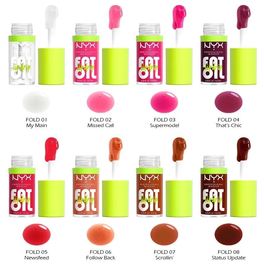 Instock] NYX Fat Oil Lip Drip Lip Gloss Lip Oil - All Shades, Beauty &  Personal Care, Face, Makeup on Carousell