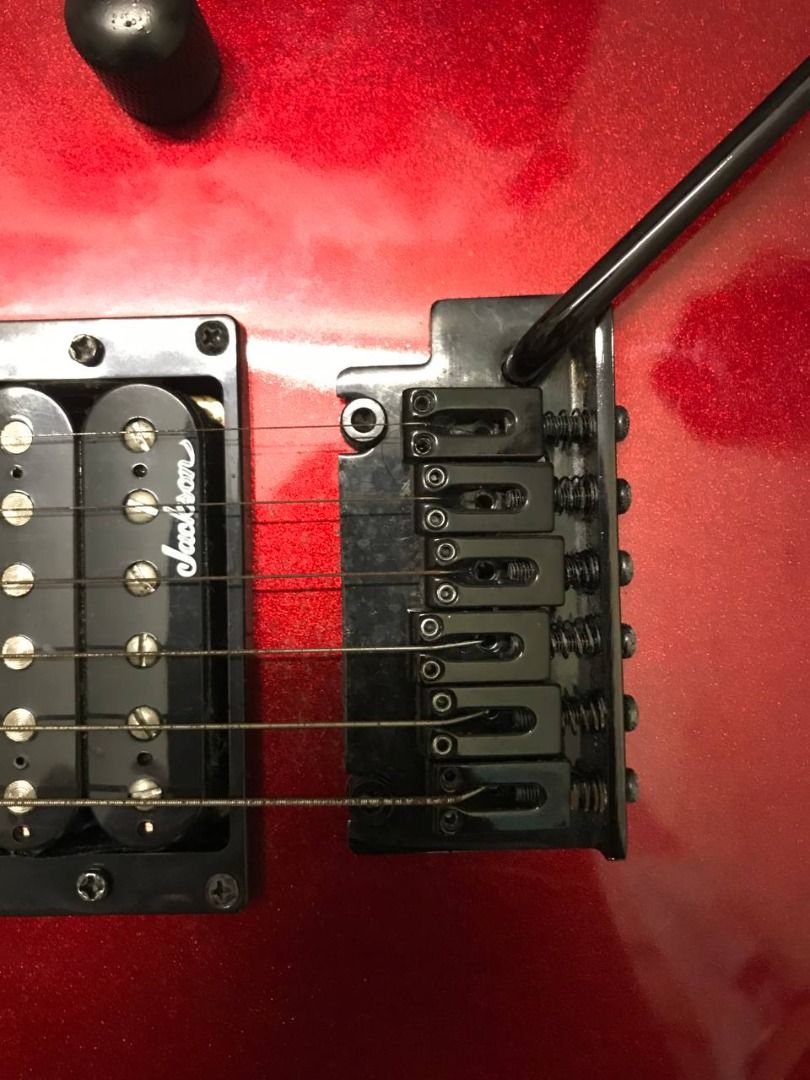 Jackson 2 store point fulcrum tremolo